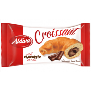 Aldiva Chocolate Cream Filled Croissant 30 gr 