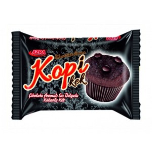 Azra Kopi Chocolate Flavored Sauce Filled Cocoa Cake 30 gr 