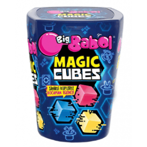 Big Babol Magic Cubes Mixed Fruit Gum 86 gr