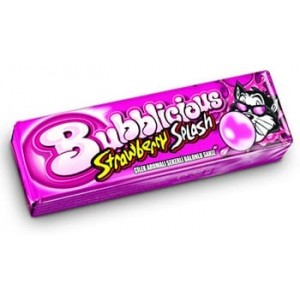 Bubblicious Chewing Gum Strawberry 38 gr 