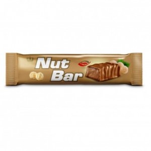 Çağla Nutbar Milky Compound Chocolate Filled With Hazelnut Flavored Cream 12 gr 
