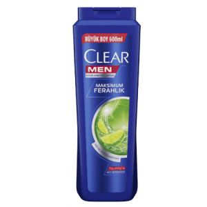 Clear Men Yağlı Saçlar İçin Şampuan 600 Ml