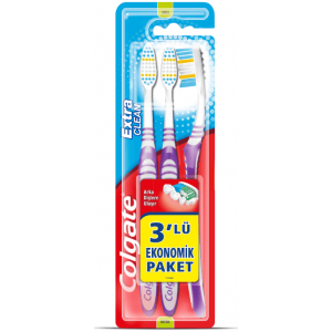 Colgate Extra Clean 2+1 Toothbrush 1 pcs