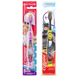 Colgate Kids Barbie - Batman 6+ Toothbrush 1 pcs