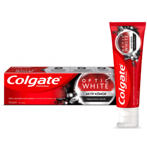 Colgate Optic White Activated Charcoal 75 ml
