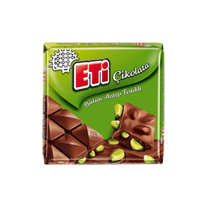 Eti Chocolate With Whole Pistachio 80 gr 