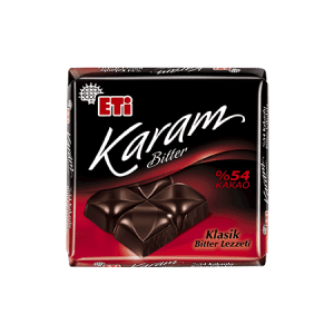 Eti Karam Bitter Chocolate With 54% Cocoa 80 gr 