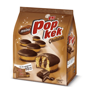 Eti Mini Popkek With Chocolate 180 gr