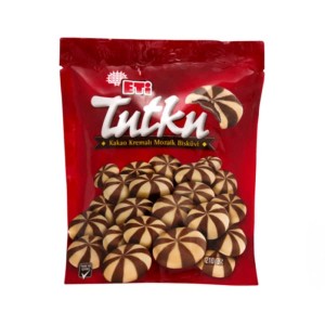Eti Tutku Mosaic Biscuit Filled With Cocoa Cream Bag 190 gr