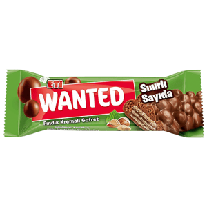 Eti Wanted Hazelnut Cream Wafer 32 gr 