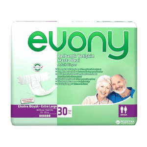 Evony Adult Diapers X Large 30 pc 