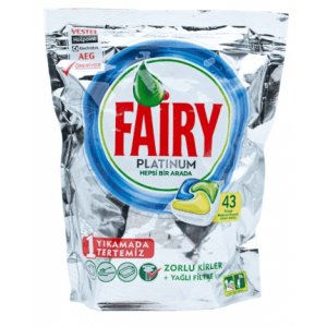 Fairy Tabs Platinum 43 pcs