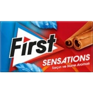 First Chewing Gum Sensations Cinnamon 27 gr 