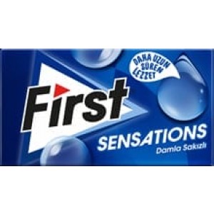 First Chewing Gum Sensations Gum Mastic 27 gr 