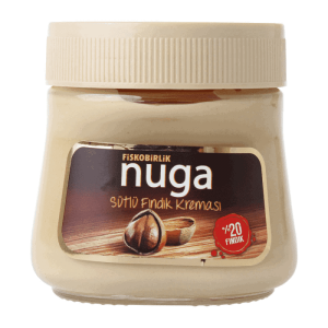 Fiskobirlik Nuga Hazelnut Cream With Milk 350 gr 