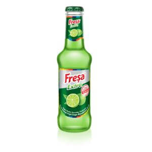 Freşa Extra Bitter Lemon Flavored Natural Rich Mineral Carbonated Drink 200 ml 