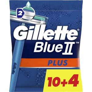 Gillette Blue Ii Plus Disposable 14 pc 