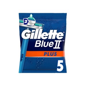 Gillette Blue Ii Plus Disposable 5 pc 
