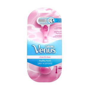 Gillette Venus Clean&clean Razor With 2 Refill 1 pc 