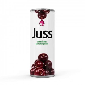 Juss Fruit Nectar Sour Cherry (Can) 330 ml 