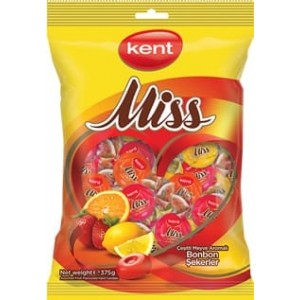 Kent Candy Fruit Juice Filled 375 gr 