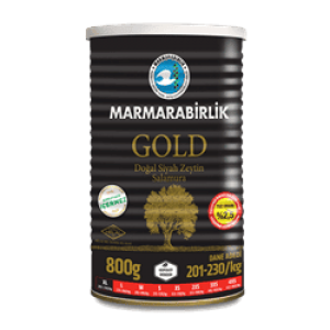 Marmarabirlik Black Oil Gold Brine Oil Size : M 800 gr 