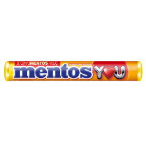 Mentos Stick Strawberry&banana Flavored Candy 37.5 gr