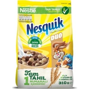 Nestle Nesquik Duo And Letter 310 gr