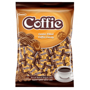 Saadet Hard Candy Center Filled Coffee 1000 gr 