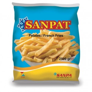 Sanpa Gıda French Fries Sanpa (Finger Chips) 2500 gr