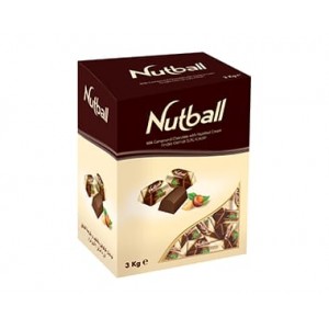 Şölen Nutball Milky Compound Chocolate With Hazelnut Cream 3 kg 