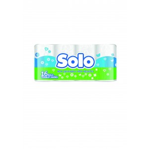 Solo Toilet Paper 16 pc 