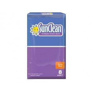 Sunclean Adult Diapers 8 pc 