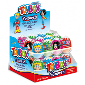 Toybox Milk Egg Chocolates Wity Toy 20 grX24 