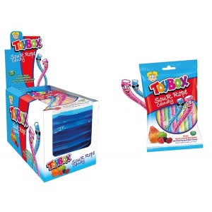 Toybox Soft Candy Sour Rope 80 gr 