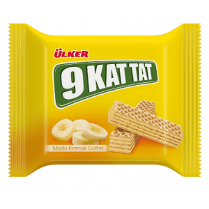 Ülker 9 Kat Tat Banana Wafer 39 gr