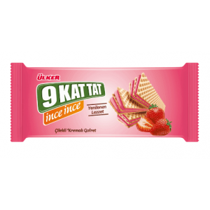 Ülker 9 Kat Tat Thin Thin Strawberry 114 gr