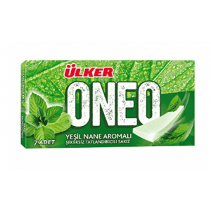 Ülker Oneo Slims Green Mint Gum 14 gr