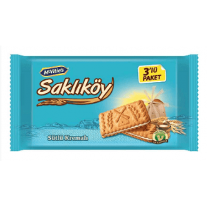 Ülker Saklıköy Multi-Pack With Milk Cream 264 gr