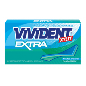 Vivident Extra Mint Gum 26 gr