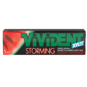 Vivident Storming 5P Stick Watermelon Gum 14 gr