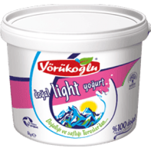 Yörükoğlu Homogenized Yoghurt Light 2.5 kg 