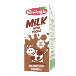 Yörükoğlu Milk With Cocoa 200 ml 