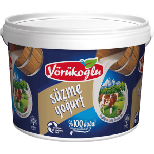 Yörükoğlu Strained Yoghurt 2.5 kg 