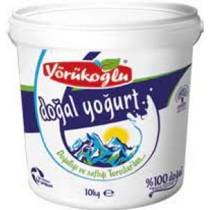 Yörükoğlu Yoghurt Homogenized Full Fat 10 kg 