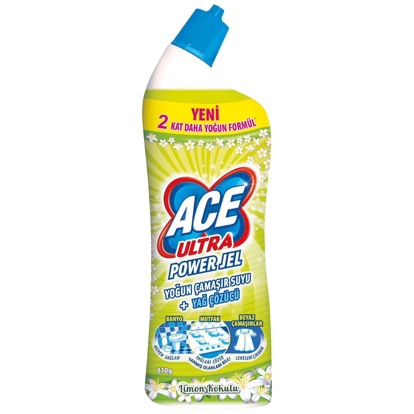 Ace Ultra Power Gel Lemon Scented 810 g 