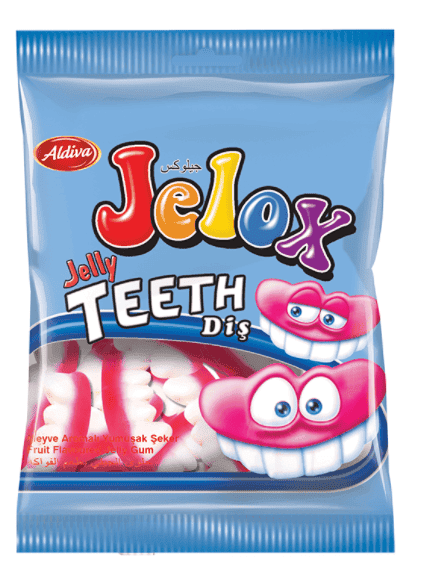 Aldiva Jelox Dental Fruit Flavored Soft Jelly 20 gr 