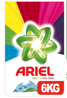 Ariel Dağ Esintisi Renklilere Özel  6 Kg 