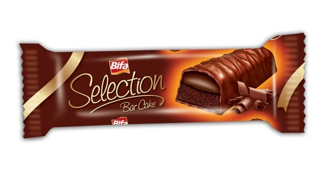 Bifa Cocoa Coated Chocolate Filled Cocoa Cake 25 gr 