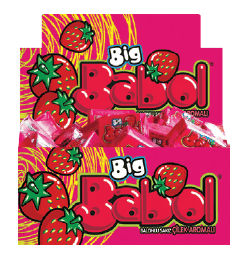 Big Babol Mono Strawberry Gum 4.2 gr